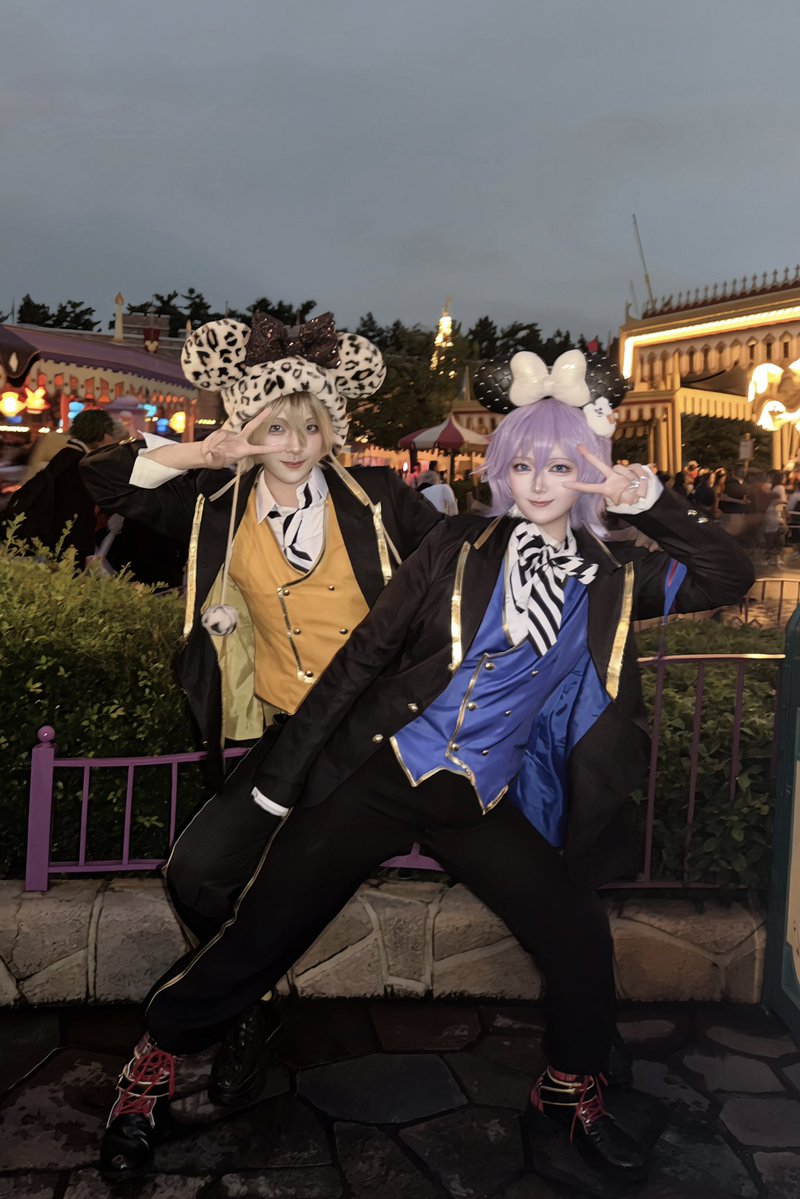 yabusame_82's tweet photo. ﾊﾟﾛ

🍎「それ全然わかんない」
🐆「意味が伝達してこない」

 #Dハロ仮装2026 #Dハロ仮装ツイステ 
 #Dハロツイステ仮装 https://t.co/onbRykKIJ2