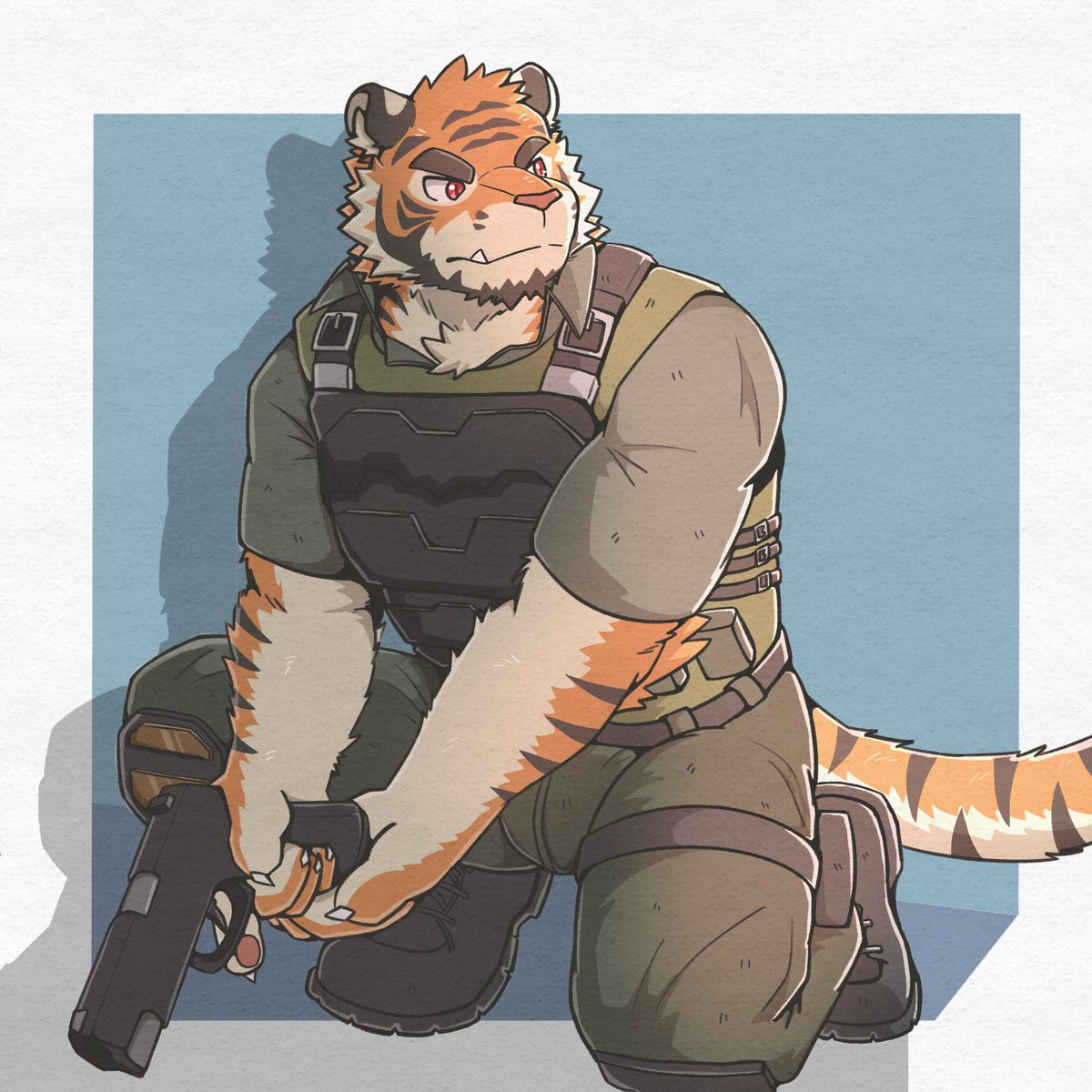 qweszxc612xu30's tweet photo. 【A Tiger A Week Challenge 17】
friend’s oc https://t.co/3aaE6HmWsw