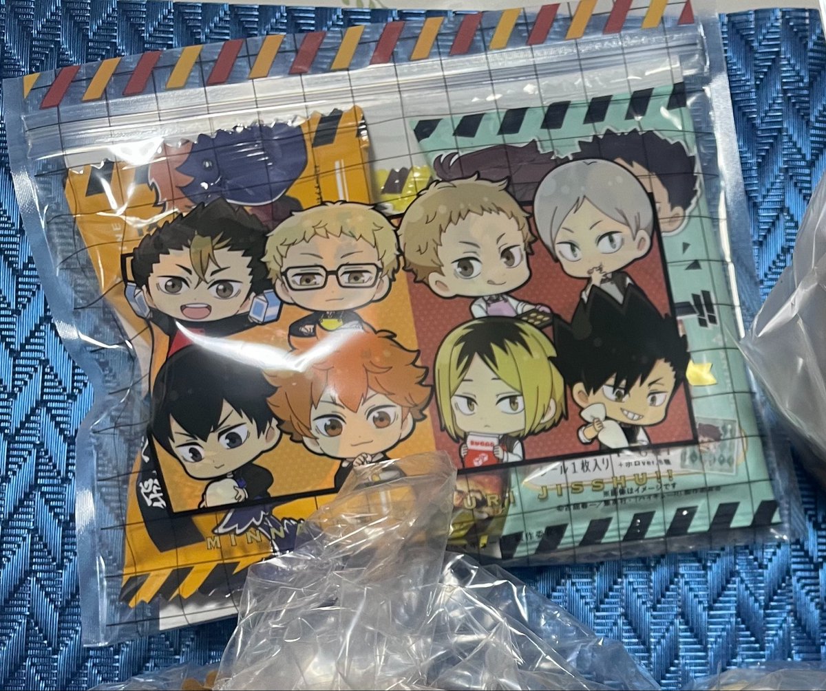 Trs19058641Jam's tweet photo. @Mayus67514958 お菓子パックの袋の✨絵が裏表違って可愛いんですよ😍
🏐のコラボ🍞も美味しかったので期間中にぜひ✨ https://t.co/4Uky9SSrUL
