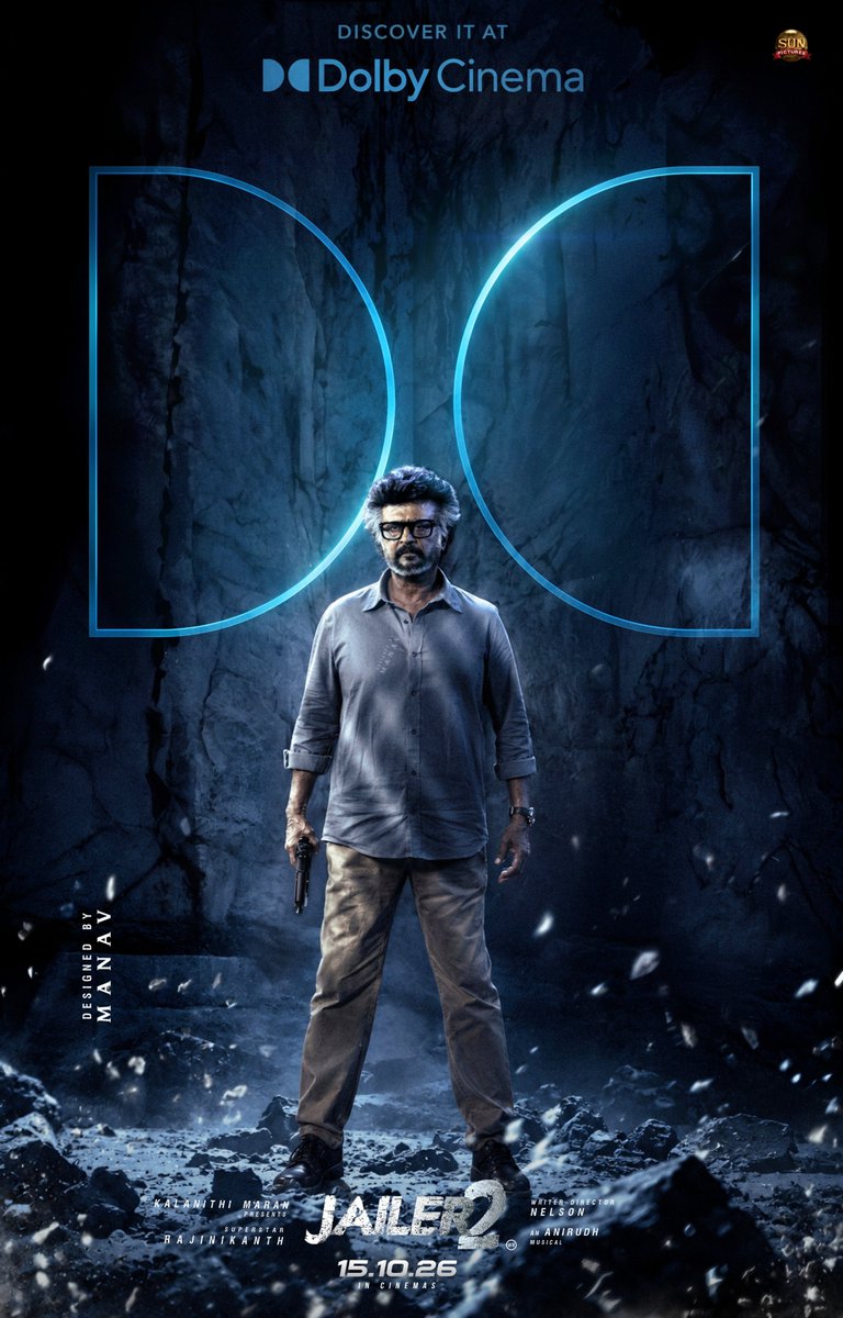 Itz_Manav_23's tweet photo. Feel the heat in DBOX-DOLBY-EPIQ🔥

Poster works for #Jailer2 🌟
#SuperstarRajinikanth #Dharman #KHxRK https://t.co/H2Y1J0iUyk