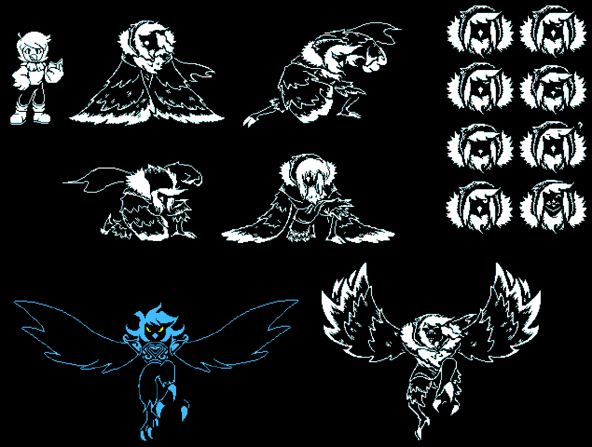 keanechiii1857's tweet photo. couple of #dusttale Martlet made a month back or so with the talk sprites and everything can she be part of the #dusters gang (i like white painted toenail) https://t.co/94tkjGZkcV