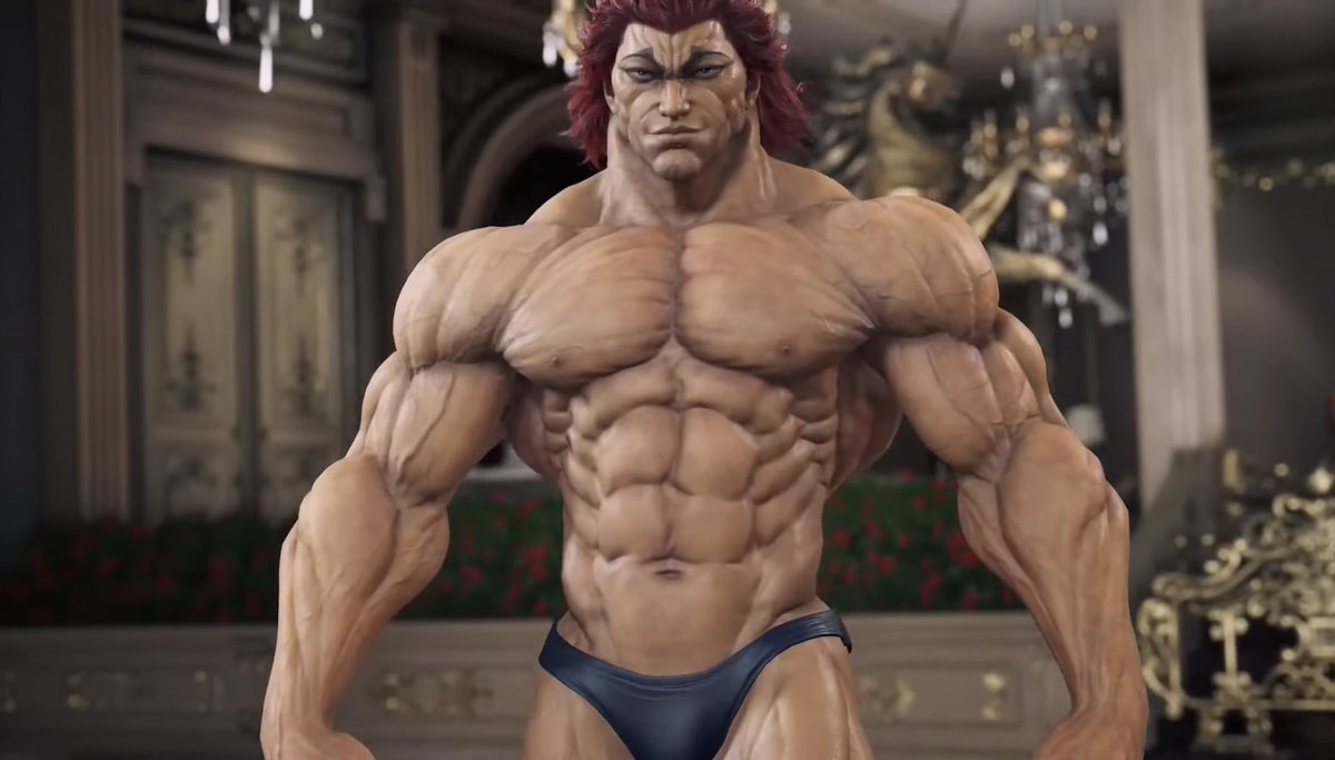 FGAnniversaries's tweet photo. First in-game look at Yujiro Hanma in Tekken 8. https://t.co/vMA0okz3BX