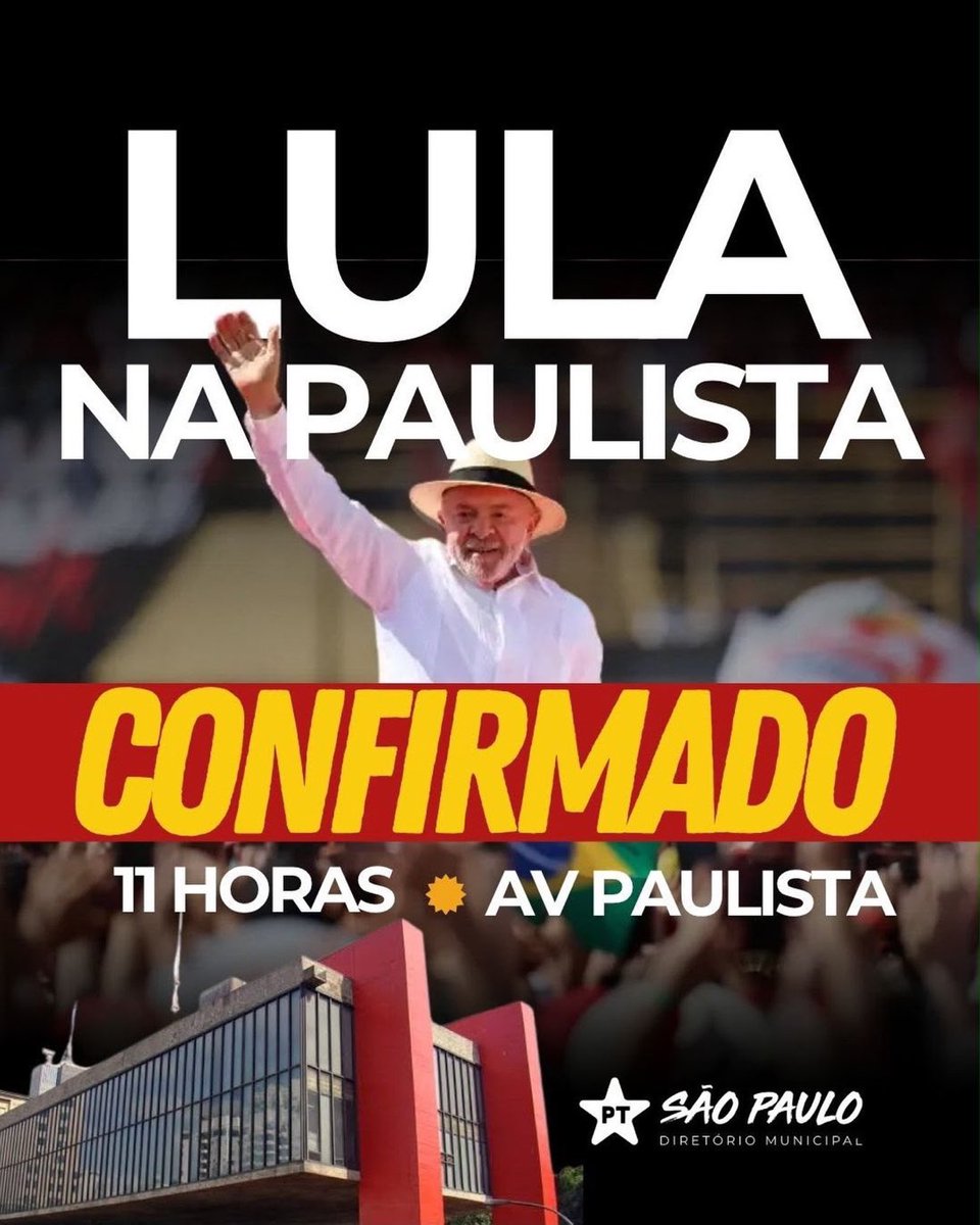 clararosa_m's tweet photo. #EXERXITODOLULAEMCAMPO #LULANAPAULISTA https://t.co/zbpsRJuUaN