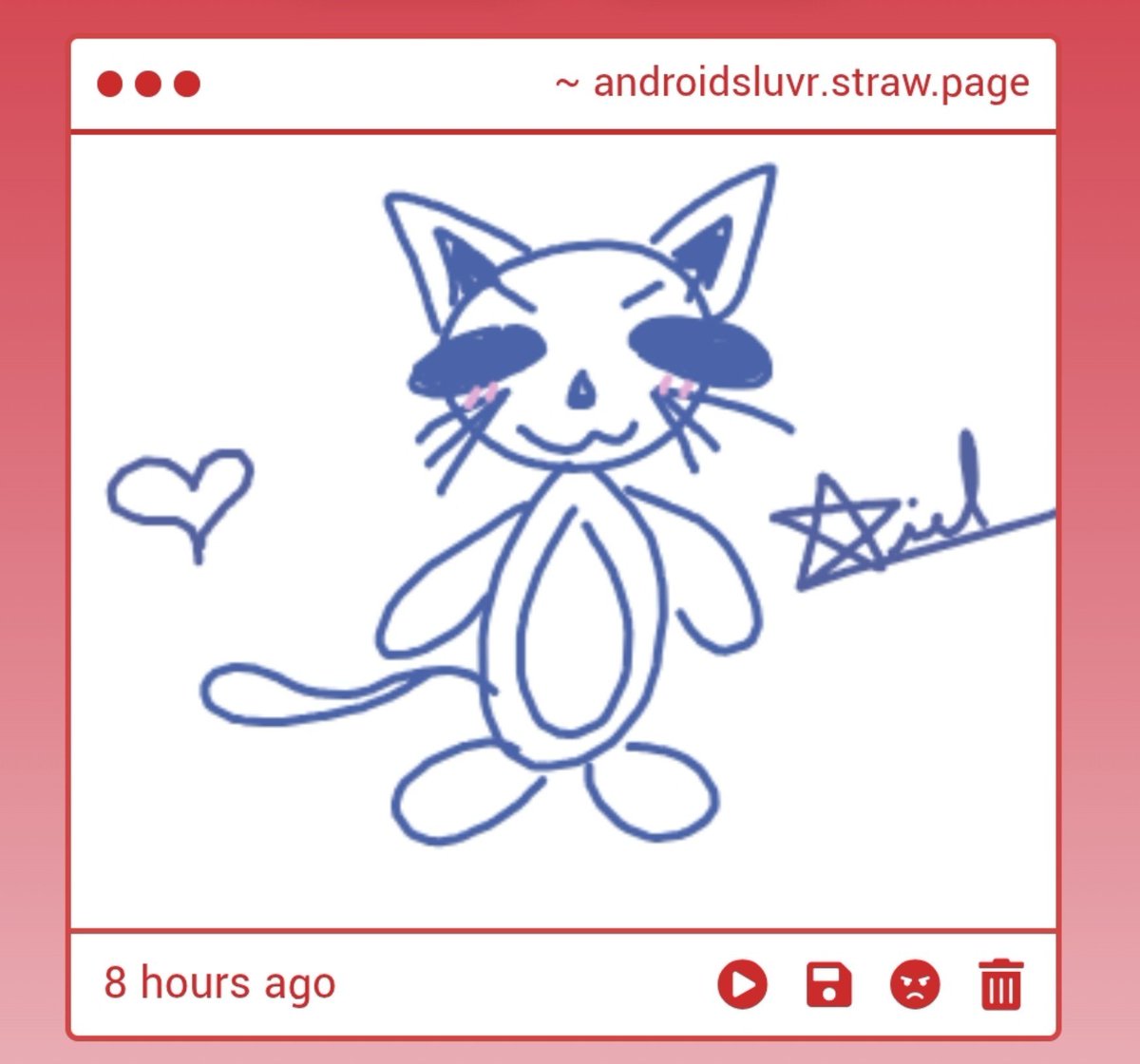 androidsluvr's tweet photo. OH MY GOSHHHHH THIS IS SO CUTE 😞😞🩷🩷 THANK YOU !!!! https://t.co/gEffdoN8gu