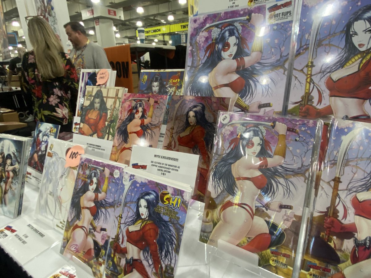 billy_tucci's tweet photo. #NYCC final day is about to begin! Come on down! Artist’s Alley #HB904! https://t.co/DwyzUpjxzn