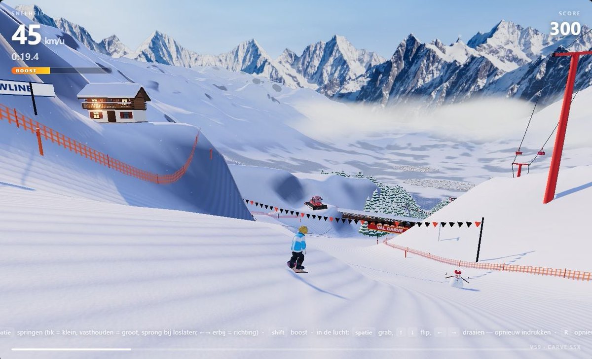 jkagents's tweet photo. My snowboard game grew a lot with Claude Opus 5.5: new levels, a choice of music, a ghost of the fastest run and a leaderboard. Play it in your browser. The story behind it (in Dutch): https://t.co/7JOpP4N63b https://t.co/KHJL2nOf5z