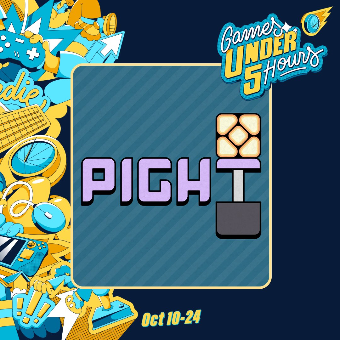 mindlabor_dev's tweet photo. Games Under 5 Hours event on Steam has just arrived! Play Pight between Oct 10th and Oct 24th! ☀️
https://t.co/greSMh6f4y

#gamedev #indiedev #indiegame #logic #minimal #puzzle #puzzlegame #madewithunity https://t.co/pN7sfzoI2a