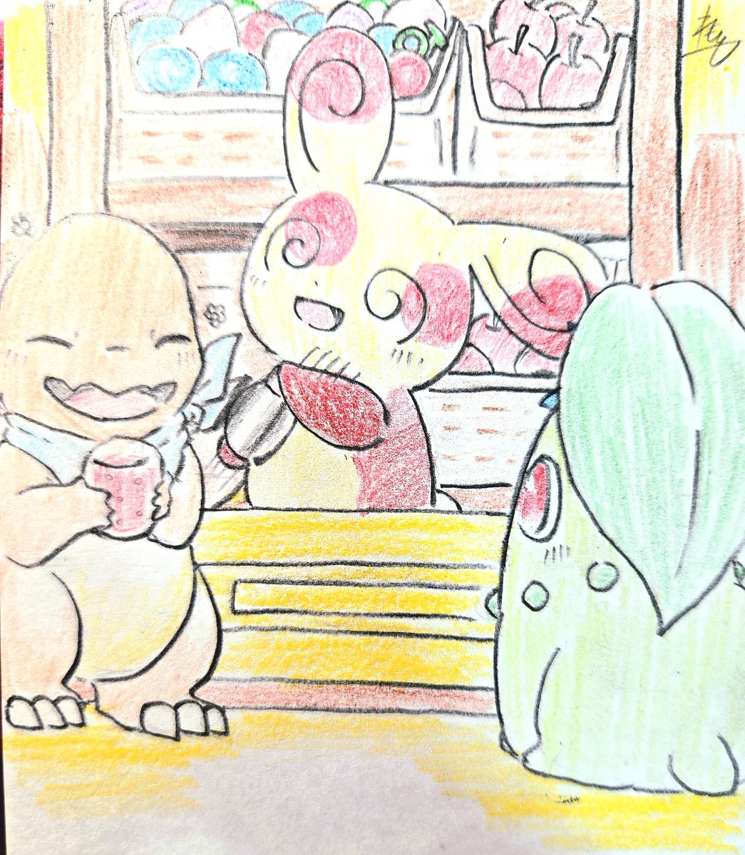 LemonT17243035's tweet photo. あ　それ。
ほ　それ。
くるくるくる〜っと。
できあがりっ！ https://t.co/0jYsoiI2sV