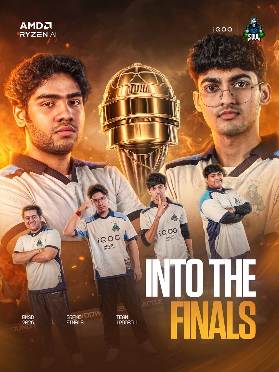 Soul_esportsgg's tweet photo. Straight to the Finals, no detours! 🚀

#FuelTheiQOOSouL #iQOO #iQOOSouL #AMD https://t.co/vIrZgjt8kD