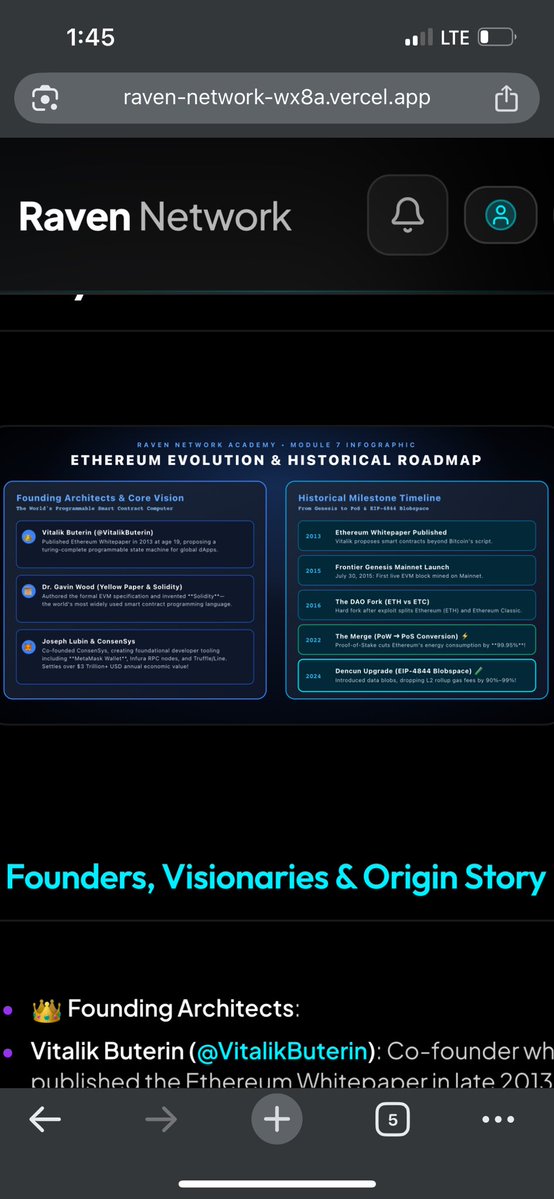 EMMYCRYPTOoc's tweet photo. Ethereum Ecosystem Masterclass
@RavenNetworkHQ @Dev_Mustee @Cryptoceleb1
#CourseModule 7 https://t.co/FQBxehIuKm