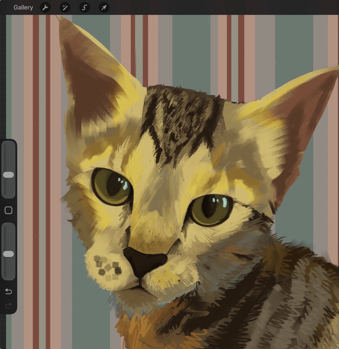 aksshart's tweet photo. Fuck it im going to paint pet portraits too this is so cathartic https://t.co/L4BnmitFM7