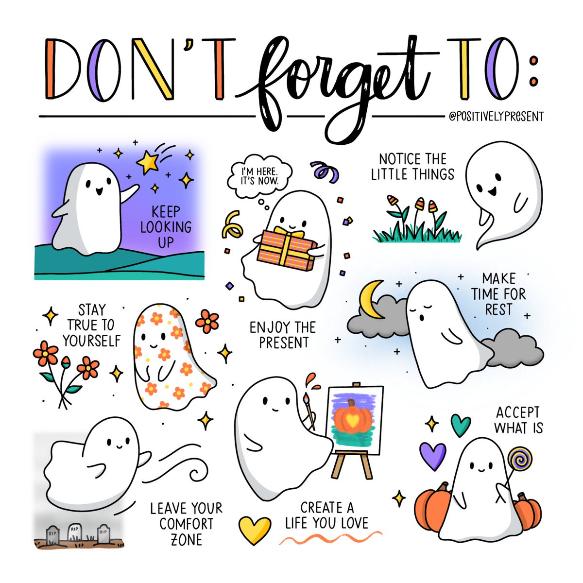 positivepresent's tweet photo. Spooky suggestions for your Sunday! 👻🧡 https://t.co/t08Dv0sVEp