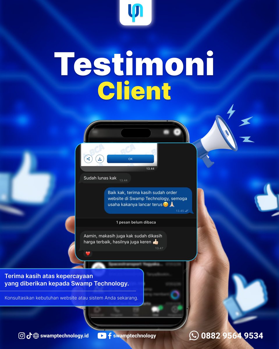 jokiswamp's tweet photo. Open jasa coding website, Laravel, CRUD, HTML, PHP, CSS, CodeIgniter CI, Delphi, Pascal, Fast Report, MySQL, Database, Revisi Codingan, Pembuatan Aplikasi / Apk / Web / Website, Software, bikin Prototype Figma, Hosting, UI UX, Skripsi dll.
#zonauang #joki #jasawebsite #wtbjoki https://t.co/QF9KCT86yt