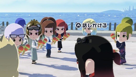 MiiSisters's tweet photo. #SSUVERSE 
み〜んな見てる https://t.co/MHqmFKxJzc
