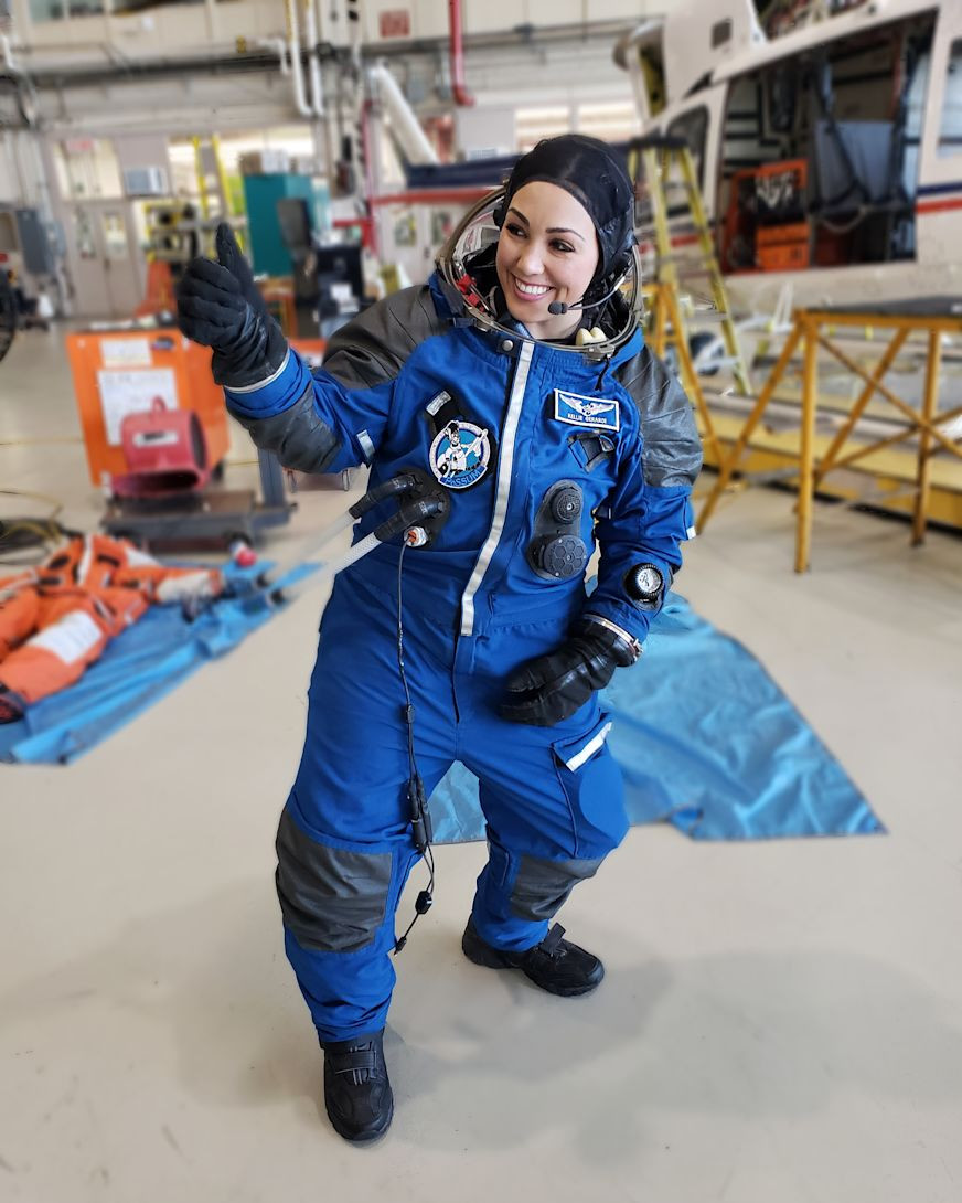 spaceiucom's tweet photo. She's a mom, scientist, and private astronaut preparing to return to space. 🚀

Kellie Gerardi is challenging expectations about motherhood and spaceflight while advancing research on women's health in microgravity. 🌎
-
-
-
#space #spaceexploration #astronaut #humanspaceflight https://t.co/PMKRfWxrCy
