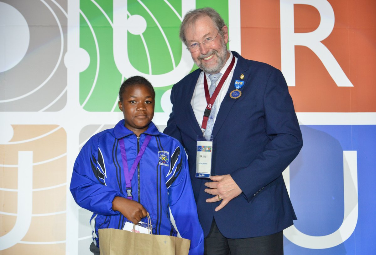 Exposcience's tweet photo. For Grade 11 learner Sinegugu Nkosi, seeing challenges affecting young people in her community inspired her to investigate a problem she had noticed for years. That research ultimately took her from rural Mpumalanga to the 46th Eskom Expo International Science Fair (ISF), where she received her first major award.

Nkosi attends Umzimvelo Agricultural Combined School and comes from the rural area of Amsterdam in Mpumalanga. Representing the Gert Sibande Region, she received a Highly Commended Certificate and the Wits School of Human and Community Development Award, which included a tablet computer valued at R8 000.

Receiving the award in front of a large audience was an unforgettable moment for Nkosi.

Read more: https://t.co/OEm686uNQt

#DiscoverEskomExpo #EskomExpoISF #sciencefair #STEM
