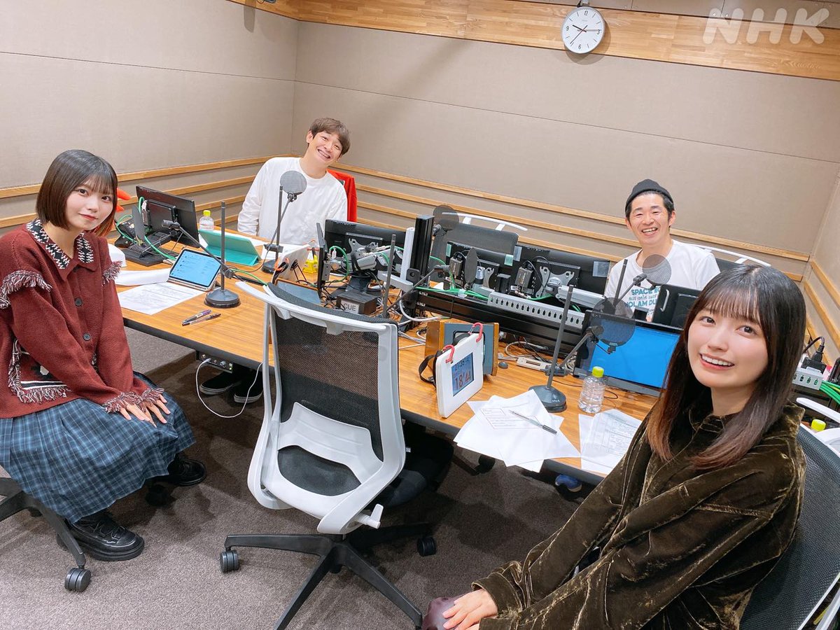 nhk_radirer's tweet photo. ஐ････9時台ありがとうございました！････ஐ

この後も引き続き･･･✨

⋱ #乃木坂46 ⋰
💙#五百城茉央 ちゃん 💙
🩵#中西アルノ ちゃん 💙が登場します！

つづきは10時5分からです📻

🍀『NHK ONE らじる★らじる』はこちら🍀
https://t.co/MeQrQ0t6WY
#nhkらじらー https://t.co/2emMotsanA