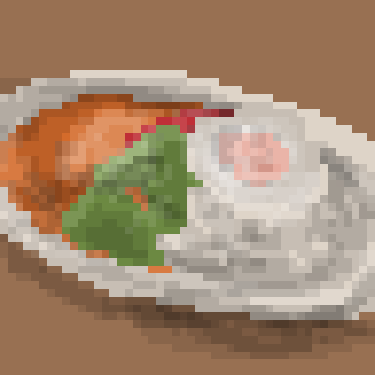 Abokadonotane9's tweet photo. ハッカソンカレー
#石巻ハッカソン
#ドット絵 
#pixelart https://t.co/rIfSPaVA1c
