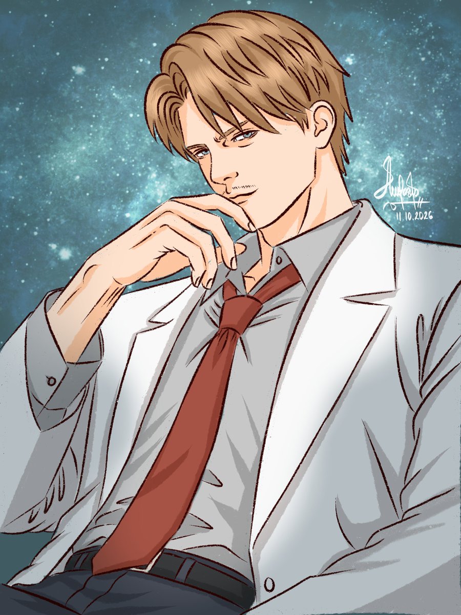 perfectgradient's tweet photo. William Birkin 🧬

​Next up little Sherry and then Annette.

​#ResidentEvil #RE2 #WilliamBirkin #fanart #RE2Remake https://t.co/BomoLXsm9l