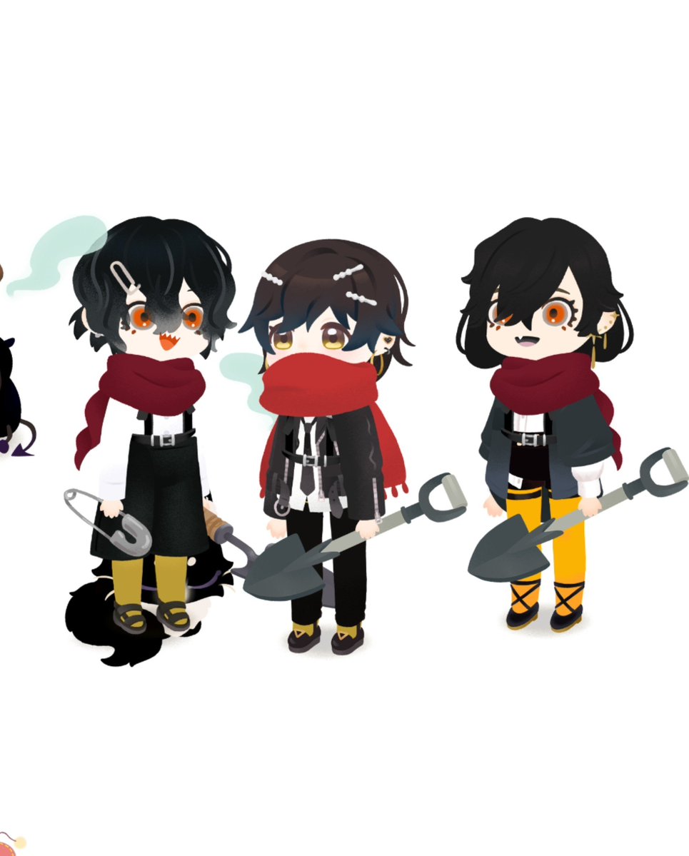 naaaaaaaa_san's tweet photo. ミルパで奇跡的に出会った3人のましろ爻コスプレイヤー面白すぎるだろ https://t.co/2abG7FTs1Z