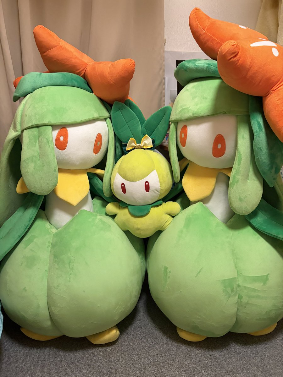 doredhia209's tweet photo. 等身大ドレディア一匹でもやばかったのに二匹並ぶと幸福感さらにやばいな https://t.co/EhZaKmNdq1