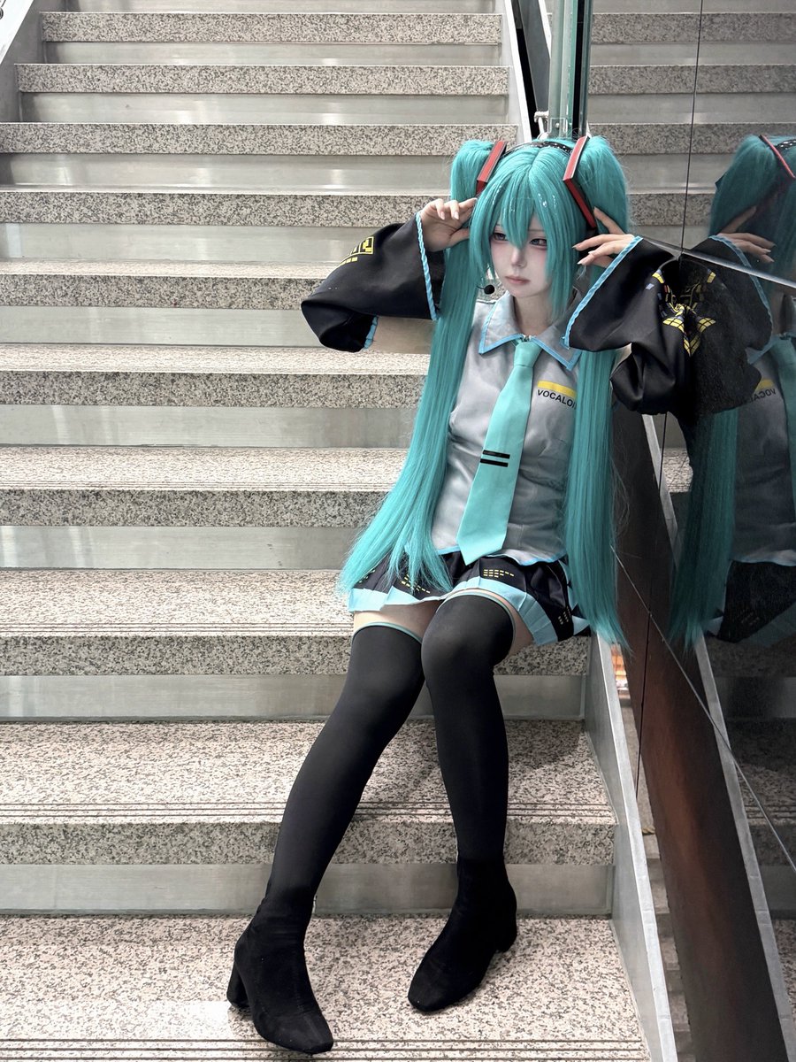 ONCHOo_'s tweet photo. #VOCALOID #MIKU https://t.co/8dnPfyE5ht