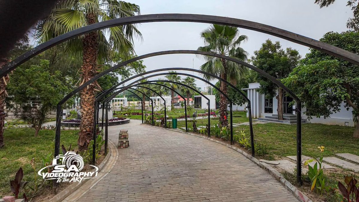 Minikothe3rd's tweet photo. 📍AKY Diplomatic Garden, Race-course Road, Kano. 

🏗️ Constructed by the administration of Gov. Abba Kabir Yusuf.

#AbbaIsWorking. https://t.co/KR2jRWsXO4