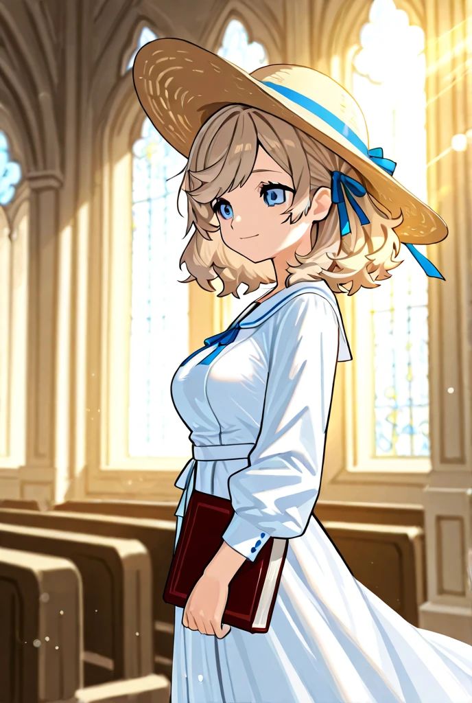 KhaosCreator's tweet photo. It's Sunday.

Time for Church.

Original character. Made on SeaArt.
SFW illustration.
#AIArt #AIイラスト https://t.co/xlHACPWFLC