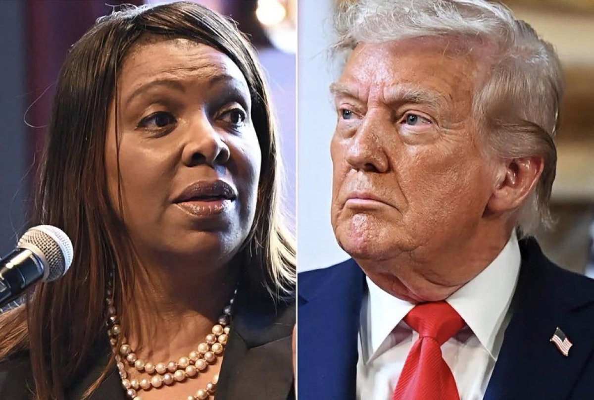 reBarronTrump's tweet photo. The Left Is Furious That President Trump Called the New York AG Letitia James a "Disgusting Dog." Do You Stand With Him? https://t.co/r4ZAL2m80E
