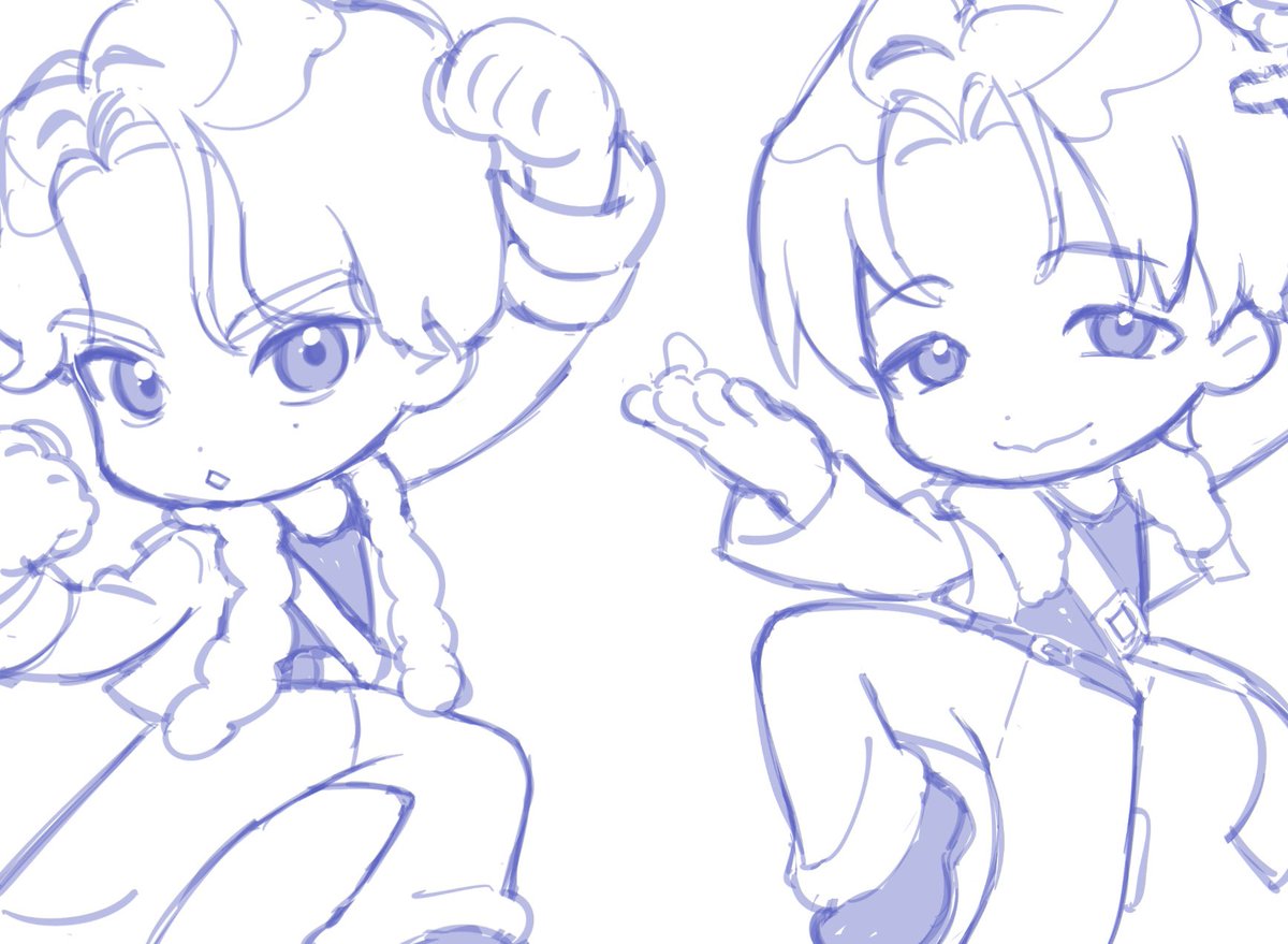 tatsusak1's tweet photo. 全員分描きたい気持ちだけはある https://t.co/PxnRPVEqvE