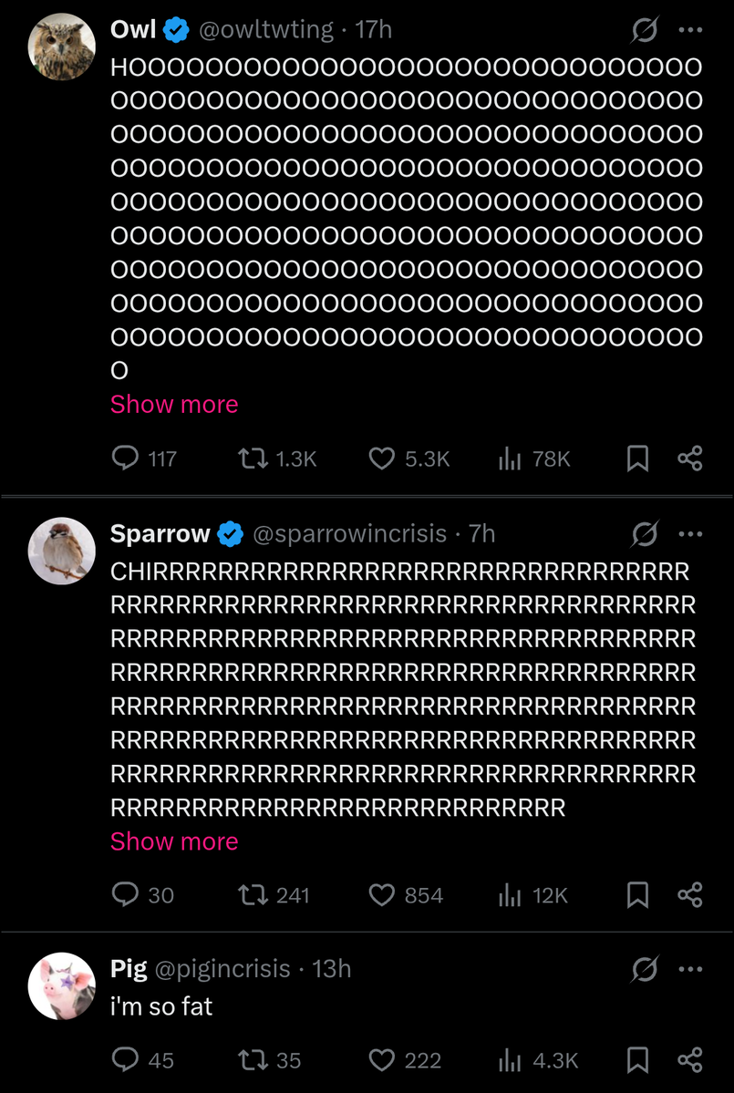 BluesBallet's tweet photo. Im on animaltwt apparently. https://t.co/e7zdHgSZxk