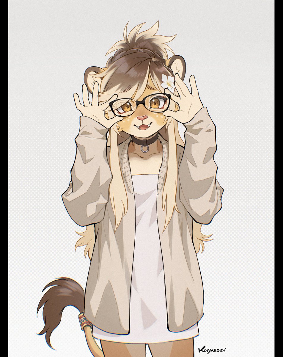 koiyaroid's tweet photo. Hey! So, I've got prescription glasses to better my vision but 
I'm afraid of them not really suiting me . . .
But what do you think?? 
Do you like them? https://t.co/4K2fj5iali
