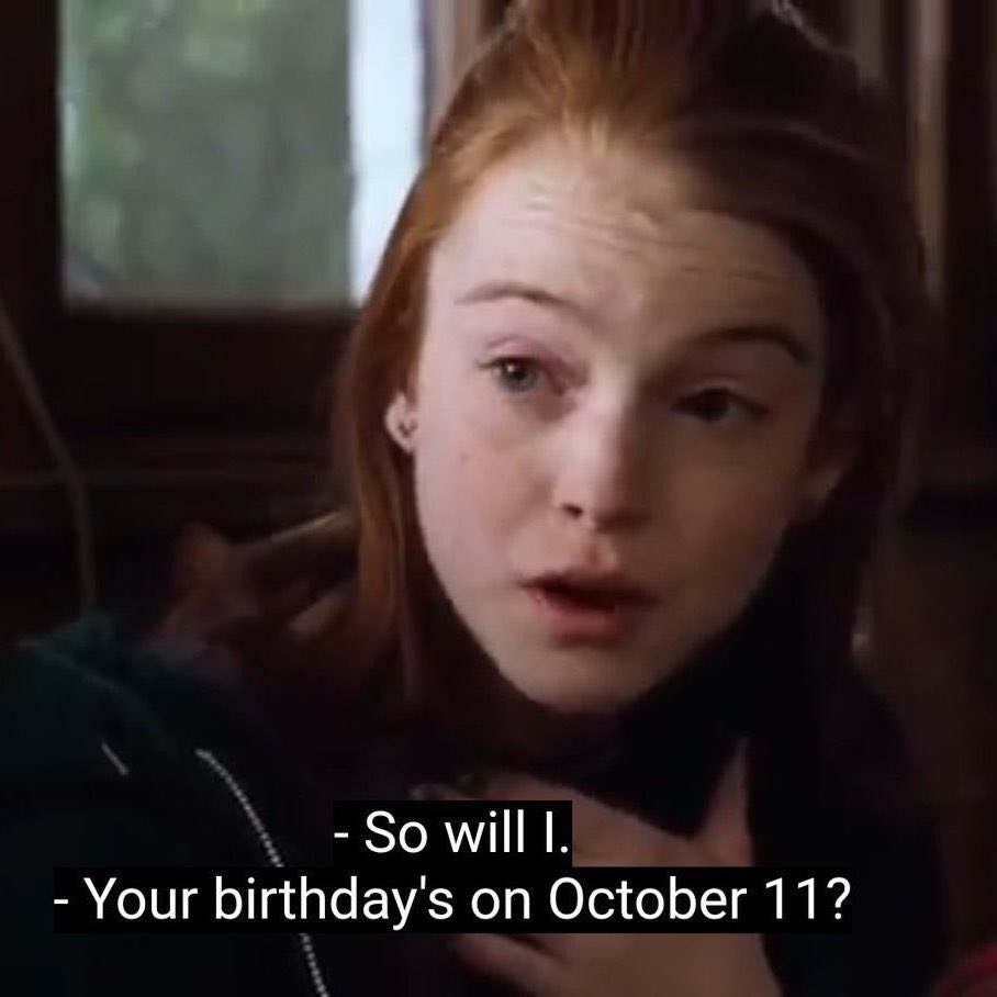 PopCulture2000s's tweet photo. happy october 11 to annie and hallie only https://t.co/u0PPWdzaWE