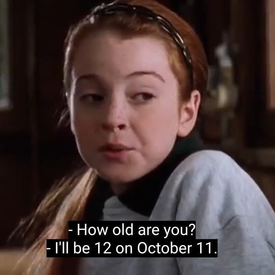 PopCulture2000s's tweet photo. happy october 11 to annie and hallie only https://t.co/u0PPWdzaWE