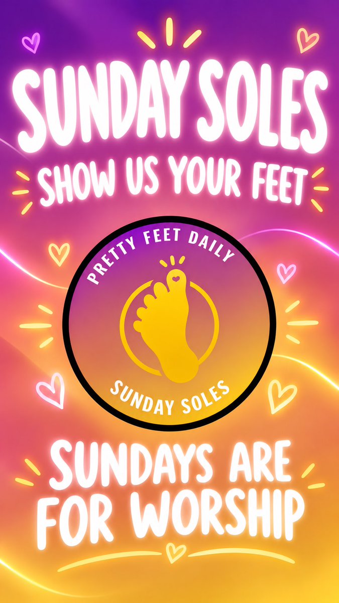 maliper83's tweet photo. 🦶✨ SUNDAY SOLES ✨🦶
Sundays are made for worship… and pretty feet deserve all the attention. 😍💛
Show us your prettiest soles and give us something to admire today! 👣🔥
Who’s ready for some Sunday worship? 😈💋
#PrettyFeetDaily #SundaySoles #FeetDay https://t.co/ODJzS5VI8C
