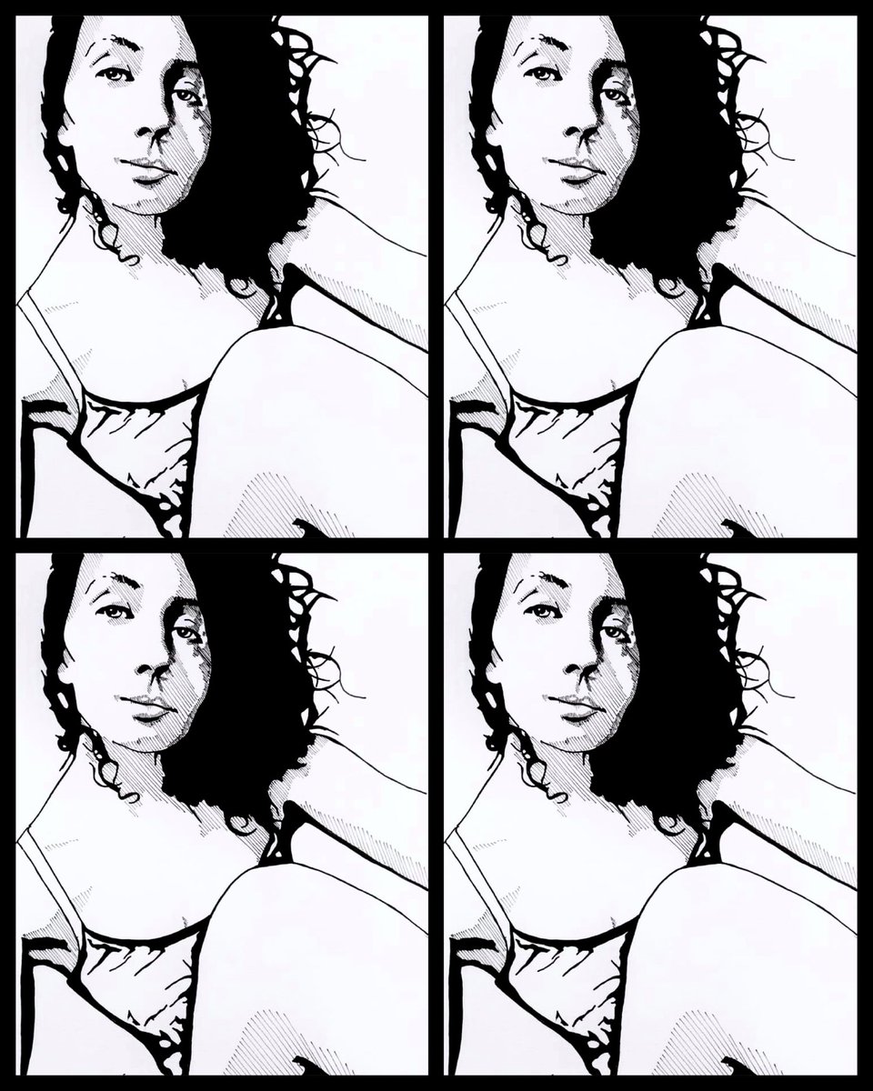 Carney_ART's tweet photo. Works of art are landscapes of the artists mind. It taps into their subconscious and arrives in the purest light.

#CarneyArt #Artist #Drawing #InkArt #Portrait https://t.co/GxsDm5KkzG
