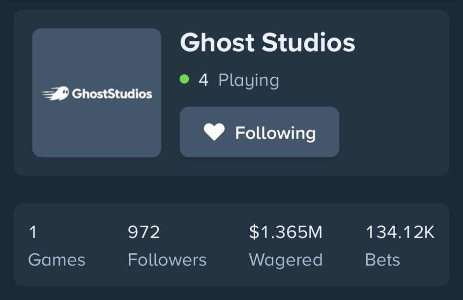 Elonscof's tweet photo. @GhostStudiosgg @Stake @StakeUsa Stake: elonscof

thank you for the chance. 🙏❤ https://t.co/DCmy2cNAwH