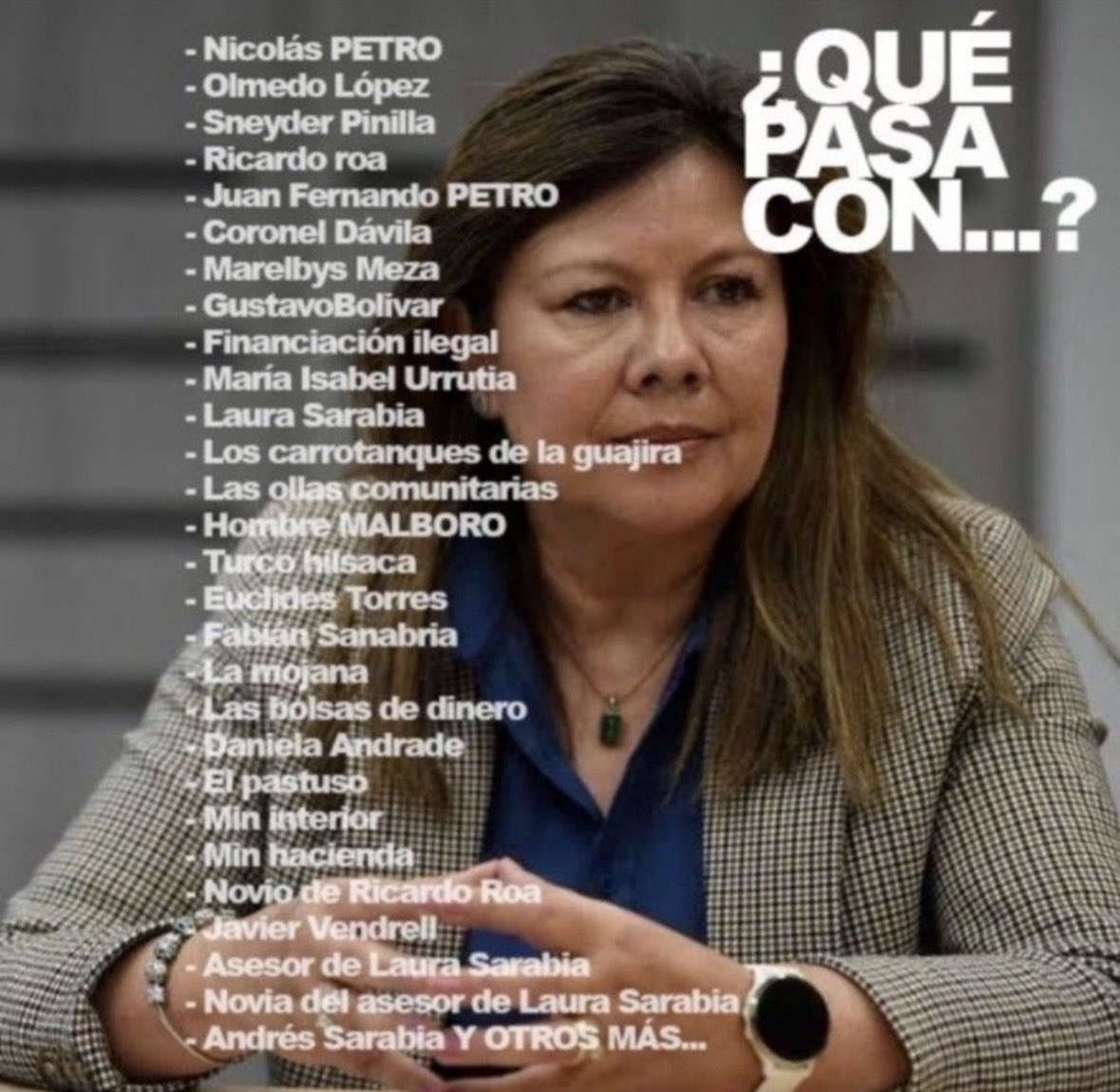Qir43w0XiGT3gQg's tweet photo. Adriana Camargo tiene que ser investigada, no más impunidad para esa Fiscal deshonesta y bandida. https://t.co/gAjjmd2QT9