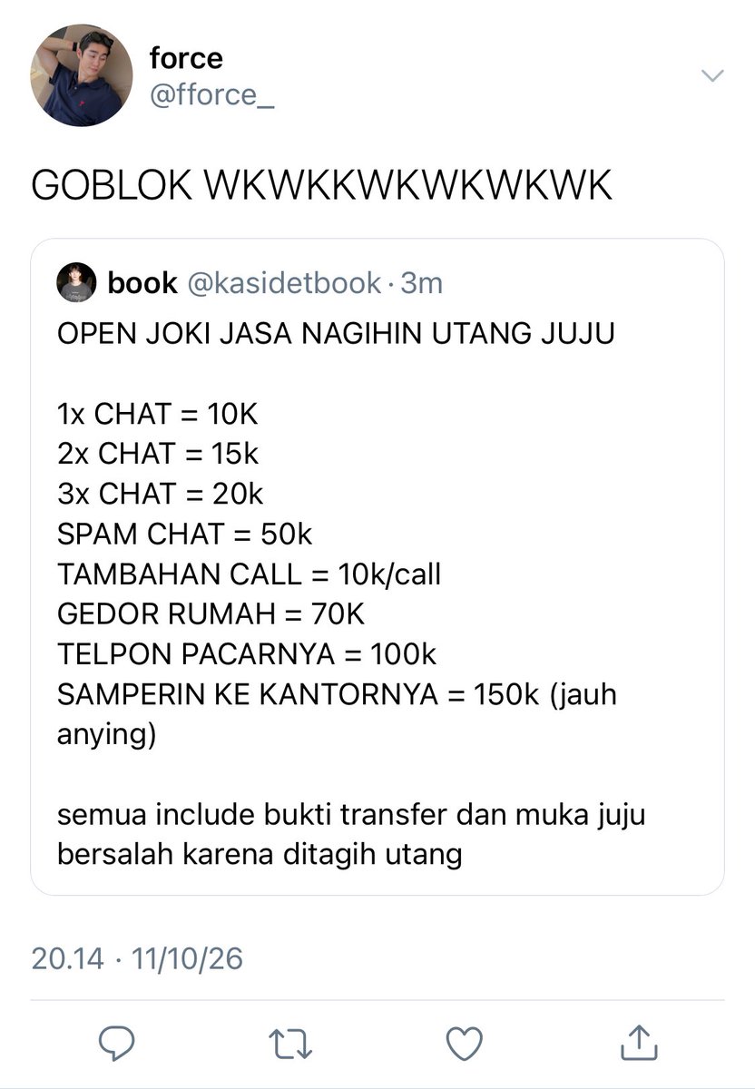 mhokdanainat's tweet photo. open joki https://t.co/cVS7pivpo0