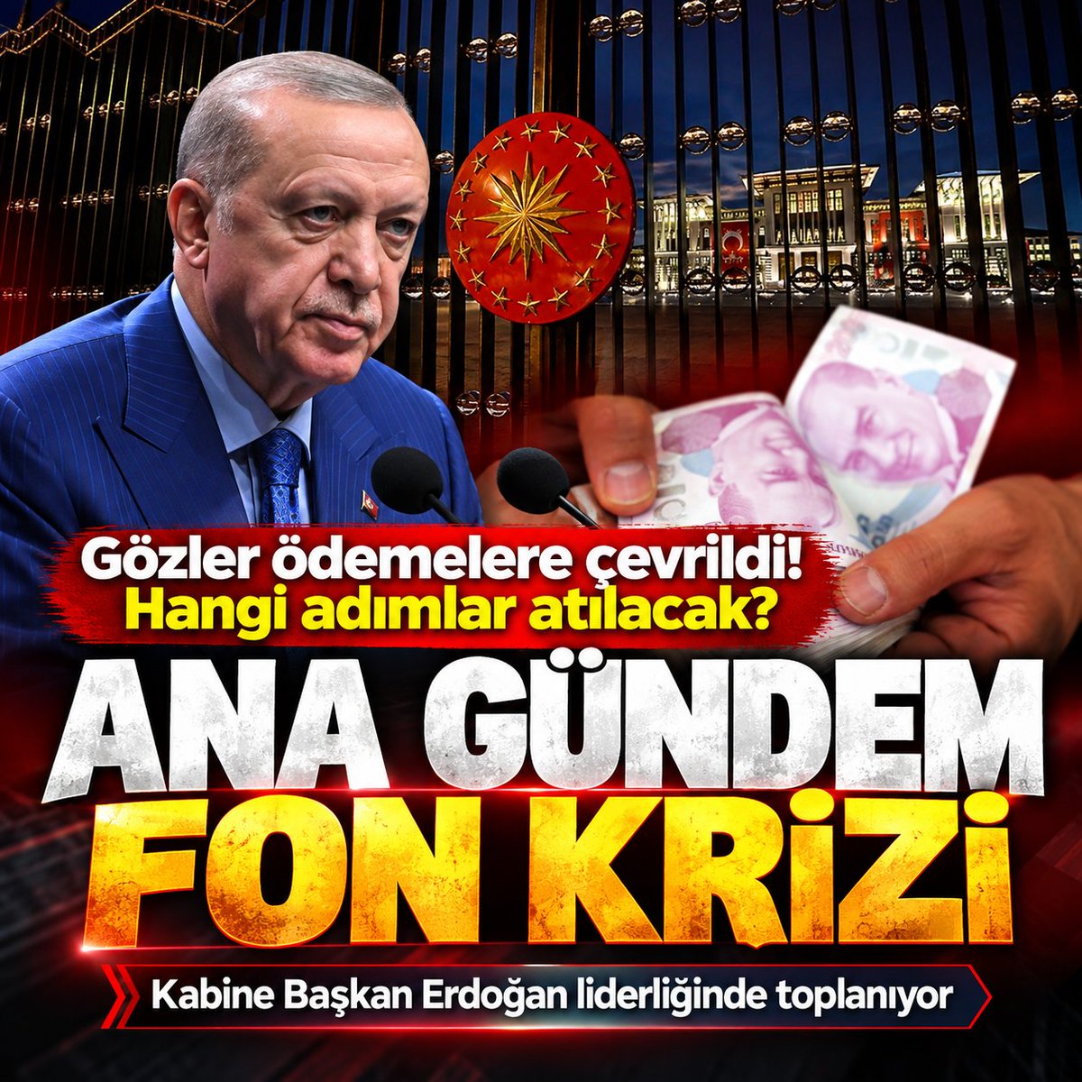 ahaber's tweet photo. Kabine Başkan Erdoğan liderliğinde toplanıyor! Ana gündem fon krizi
https://t.co/xLFyoau8r6 https://t.co/PuUFoVX6hy