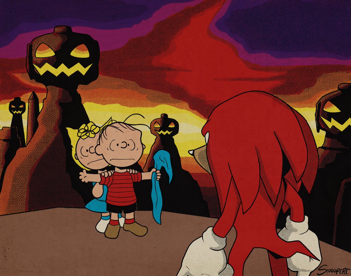 SnoopertBeagle's tweet photo. Looking for the Great Pumpkin (GONE WRONG) https://t.co/K1E2B5Yq4a