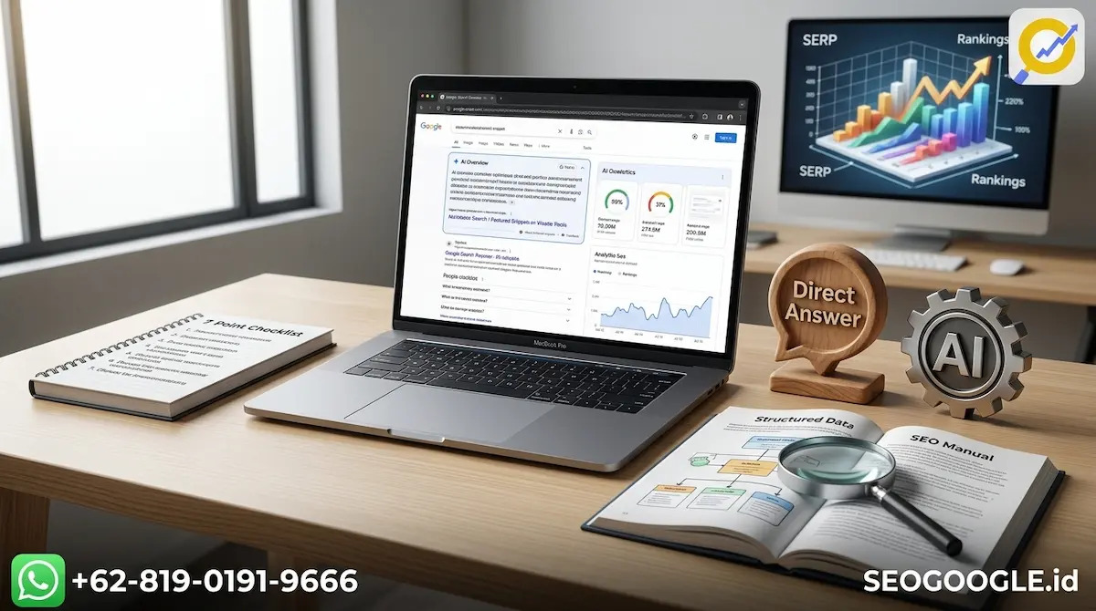 seogoogleid's tweet photo. #AEO Direct Answer SEO: Strategi Terbukti Raih Snippet &amp; AI Overview seogoogle.​id/aeo/direct-answer/ https://t.co/3KS7UQmotl