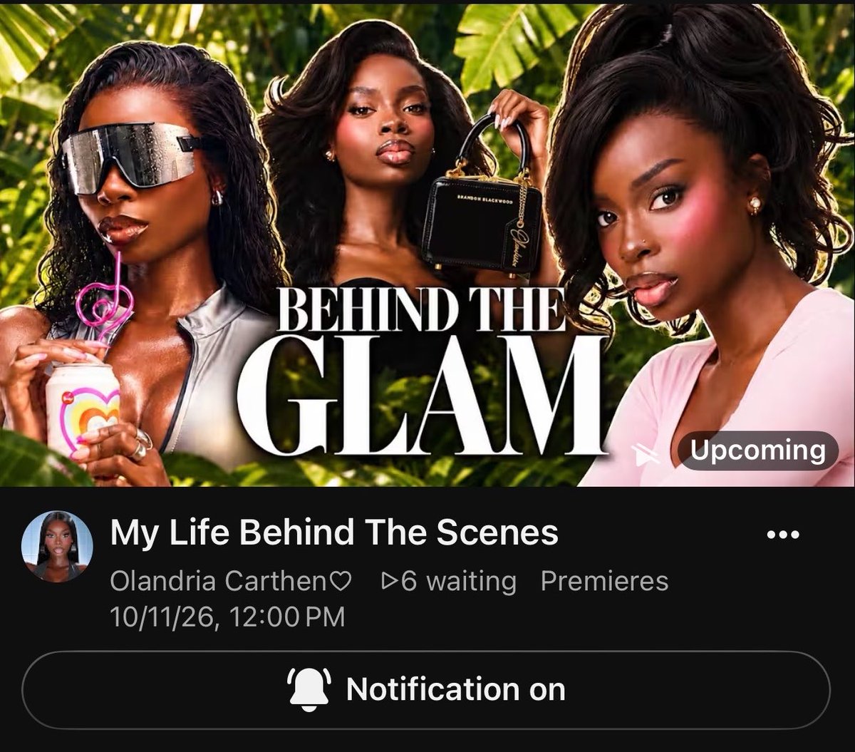 OlanDolls's tweet photo. 🎀 DOLLS, IT’S VLOG DAY! 🎀

Olandria’s latest vlog “My Life Behind The Scenes” premieres TODAY at 12 PM EST! 📸

Set your alarms! ⏰💗

🔗 https://t.co/pPodu3QDk4 https://t.co/XHdsINrU5u
