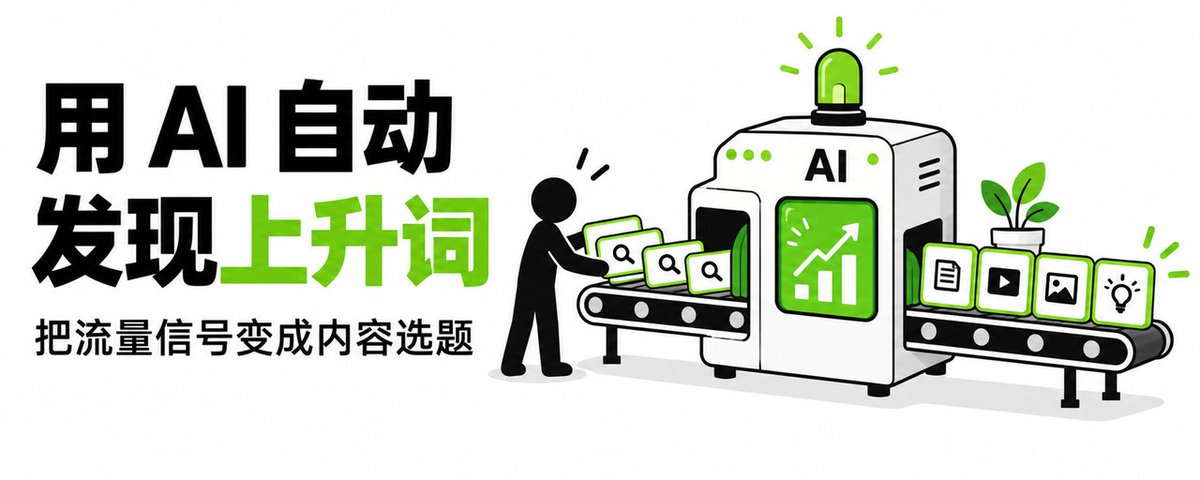 一套AI选题流水线，单人半天搭成，选题确认只需3分钟
