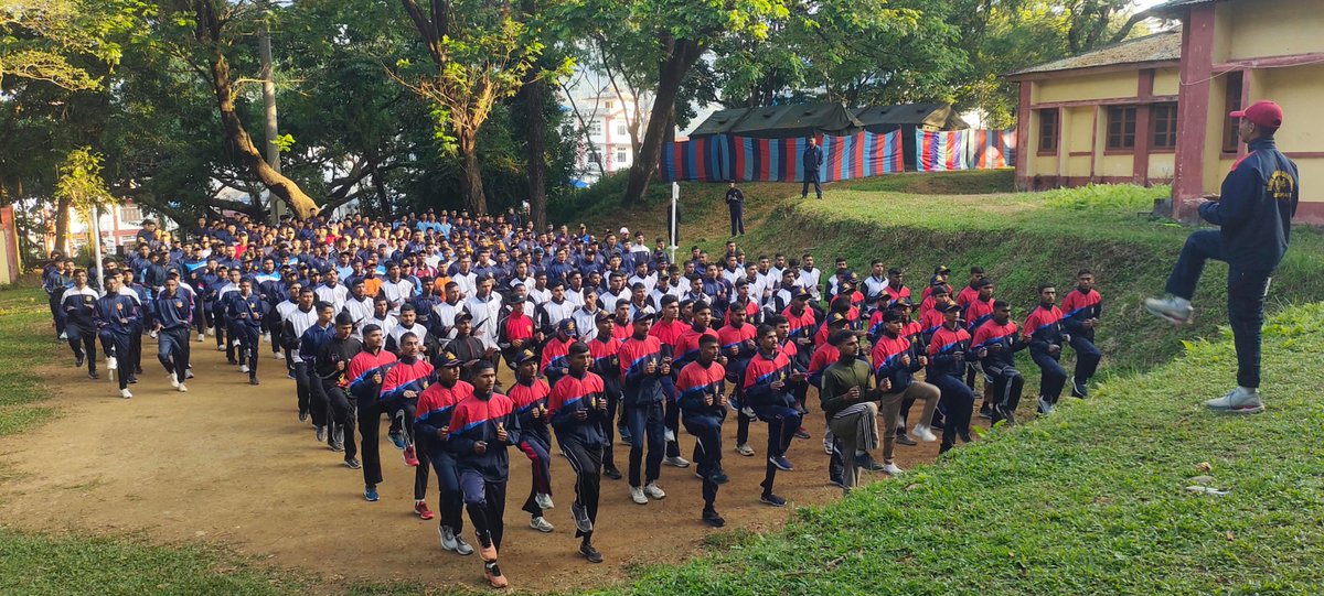 ncc_gp's tweet photo. RISING SUN TREK (NER TREK-I)
550 NCC Cadets under NER Directorare are ready with pride in their chests, discipline in their steps, for all India Trekking Camp, Rising Sun. This camp will forge unbreakable bonds through extreme grit and breathtaking terrain. Cadets will test their physical limits, conquer rugged peaks, and master navigation across the wilderness. Walking miles together, diverse cultures merge into a single, unstoppable family united by pure adventure. @nccner @HQ_DG_NCC