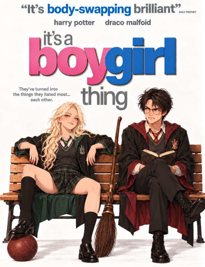 yeahyeahokthen's tweet photo. I don't know many people who've heard of this movie, but I thought Harry &amp; Malfoid would be a good fit in a body-swapping plot. I do love me a good body-swapping plot. https://t.co/R8aNN1chhk