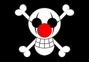 FalcoPrrm7's tweet photo. they should use the jolly roger of buggy the clown🤡instead straw hats' jolly roger https://t.co/1ezvW0q4Vy