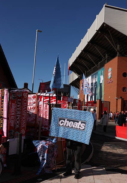 centrekop's tweet photo. Anfield is ready. https://t.co/2eh1Ob5X73
