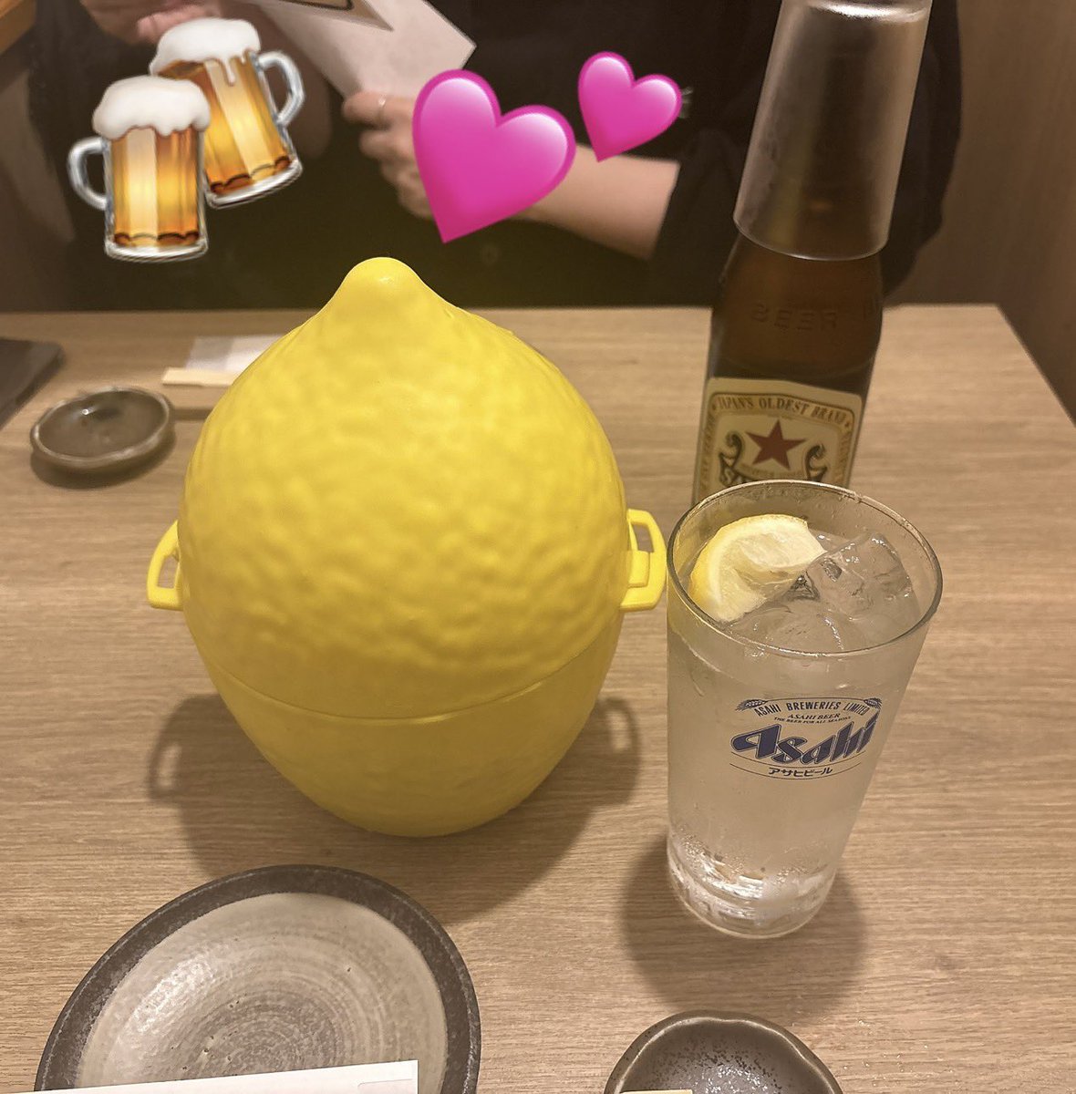 yagyo_gnsn's tweet photo. アフターめちゃ楽しかった🍻🍋 https://t.co/hCCiCwr91J