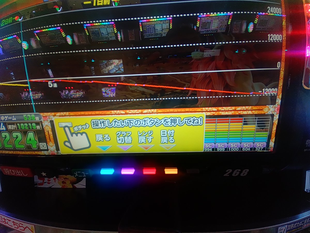 ManaryuShin's tweet photo. Ｌ獣王設定6の一万回転の実戦データ参考にして下さい😊
7〜8000ゲームの冷遇を耐え抜けば謎高確でポンポン当たります
冷遇の時はチャンス目重ねて引こうが何も起こりません
これがスマスロの闇です
皆さんは真似しないように🫡
（私は特殊な訓練を受けています） https://t.co/M2Kcin1zJm